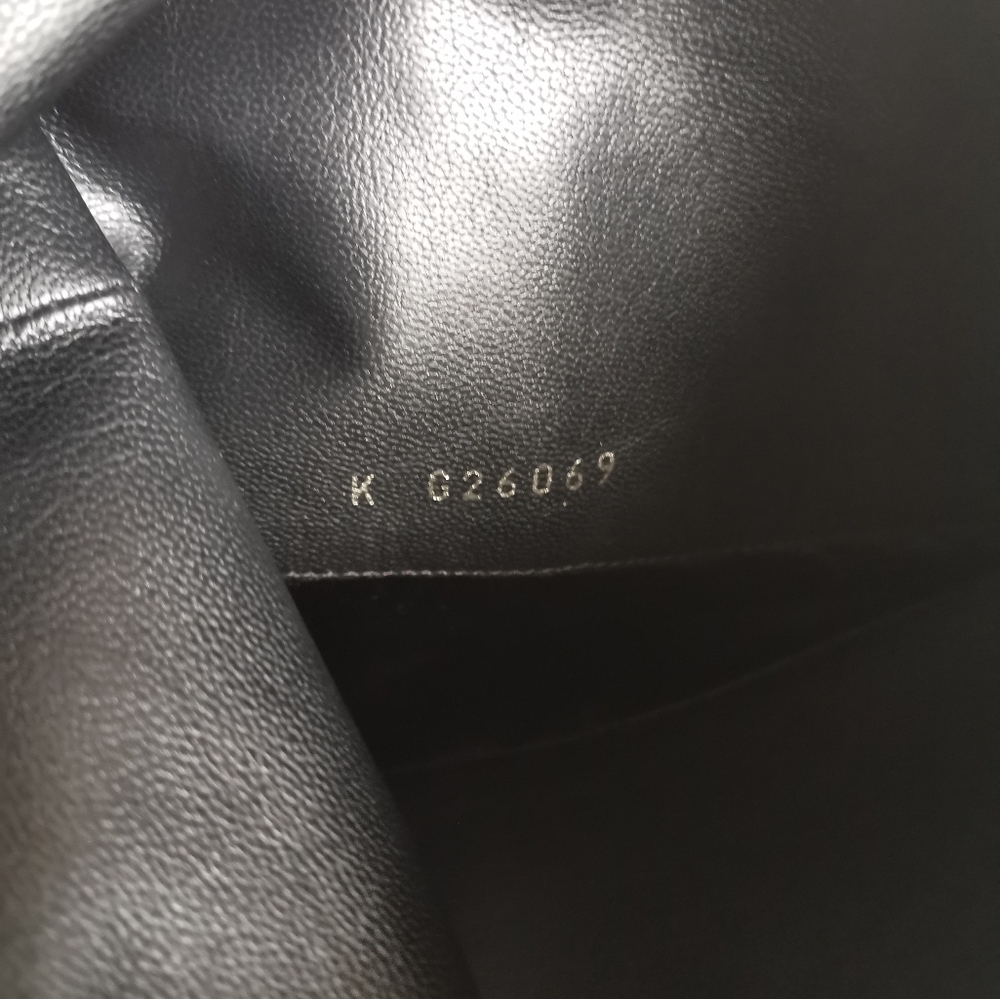 CHANEL BLACK LEATHER RIDING KNEE BOOTS - Picture 10 of 13